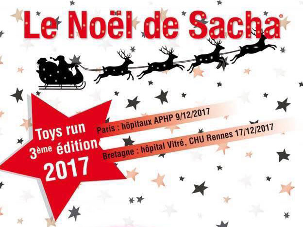 Jean-Marie Bigard présente le 3ème Toyrun du Noël de sacha<sup>®</sup>